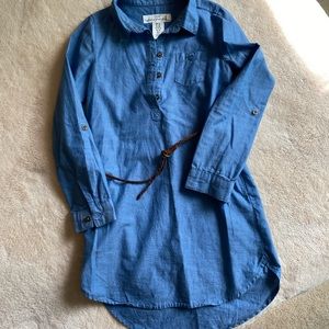 Tunic style long shirt for girls.